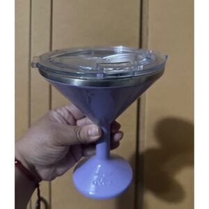 ORCA Martini Tumbler 8oz Lilac Purple Insulated Stainless Steel with Lid